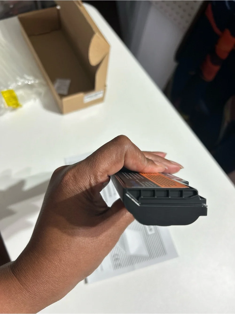 Black Rechargeable Laptop Battery Pack